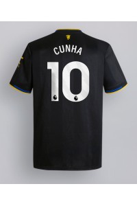 Manchester United Matheus Cunha #10 Fotballdrakt Tredje Klær 2025-26 Korte ermer